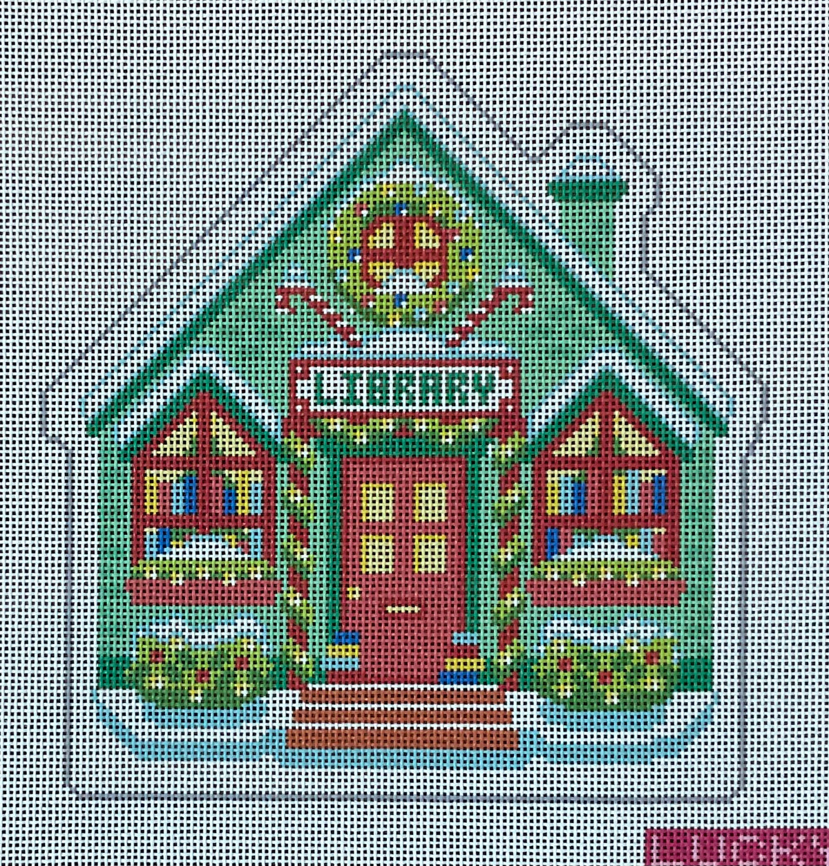 Christmas Village Library