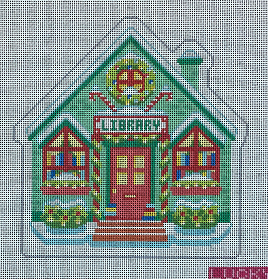 Christmas Village Library