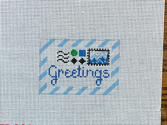Greetings Luggage Tag