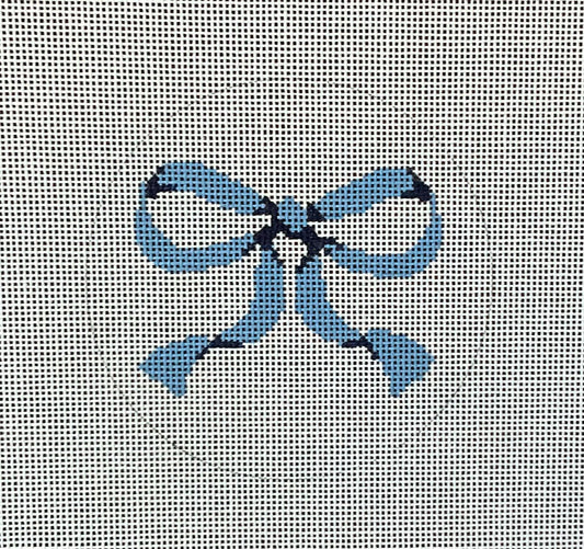 Blue Bow Round