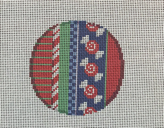 Jolly Stripe Swirl Candy Round