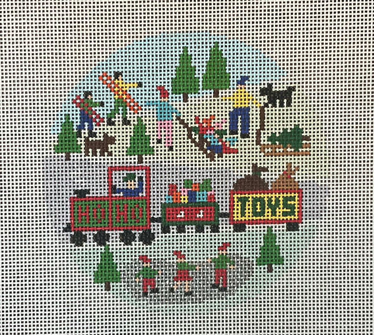 Christmas Toys Round