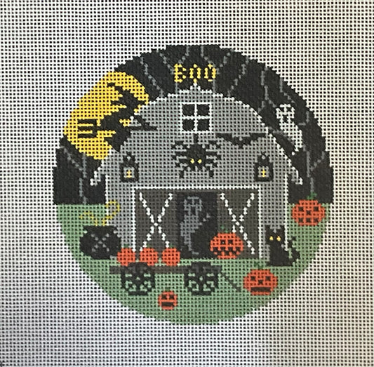 Halloween Barn Round