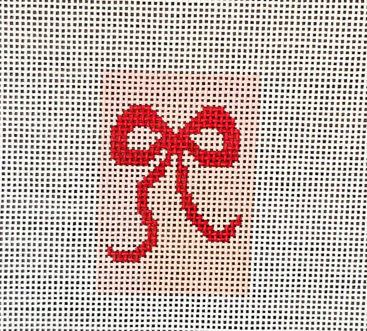 Pink and Red Bow