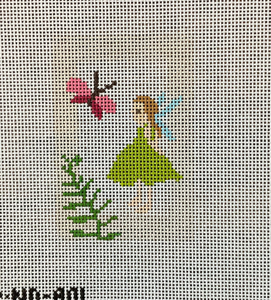 Woodland Fairy with Butterfly