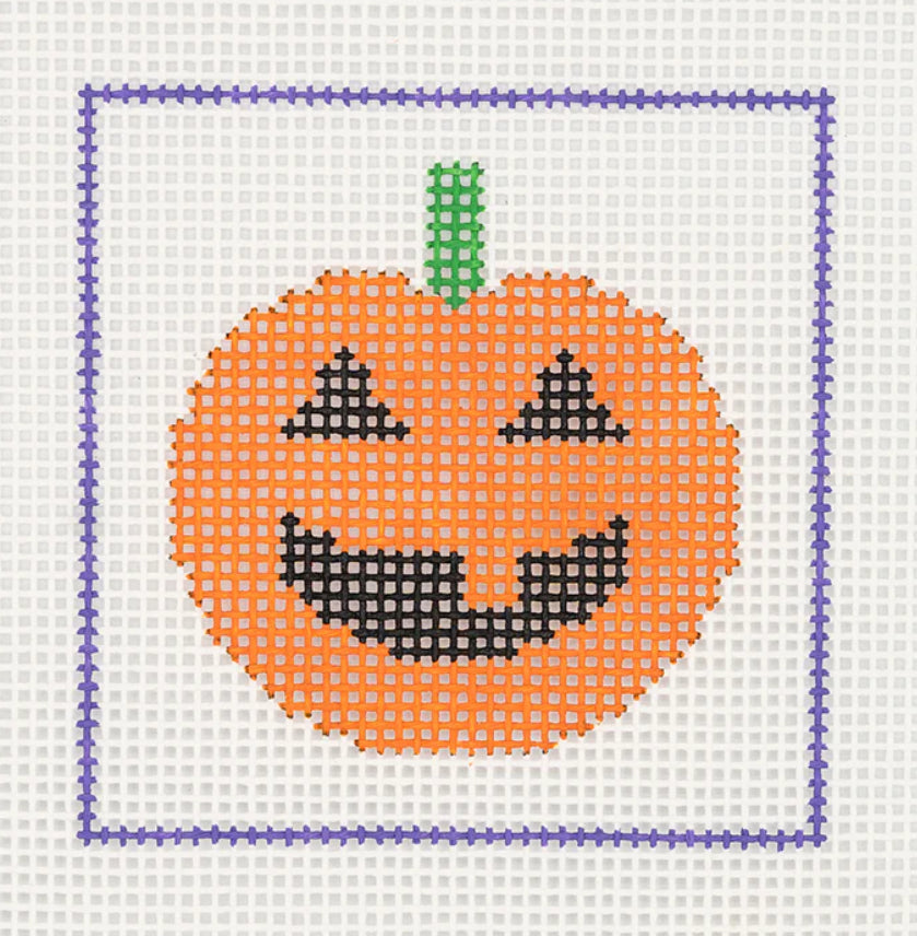DeElda Pumpkin Beginner Needlepoint Kit