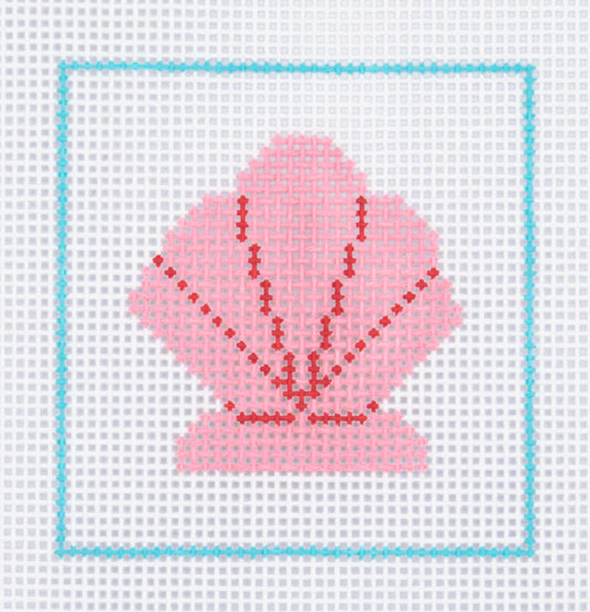DeElda Scallop Shell Beginner Needlepoint Kit