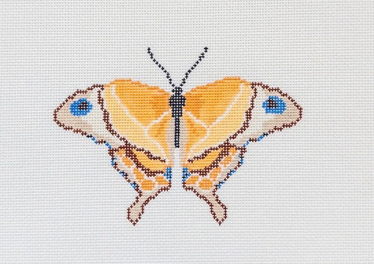 Orange Butterfly Ornament