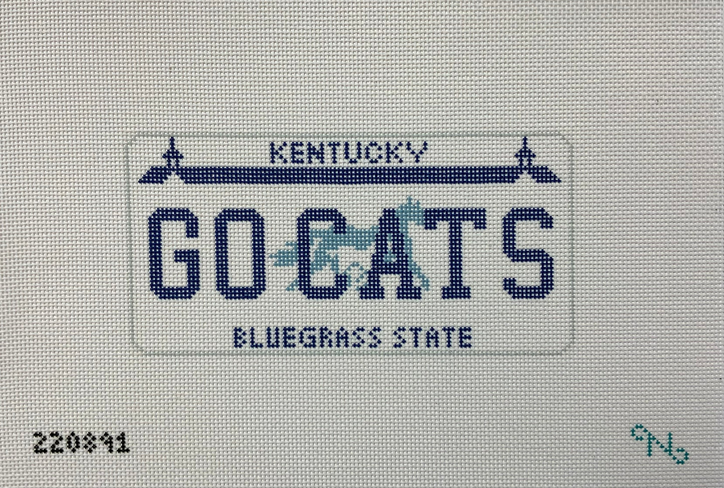 License Plate “Go Cats”