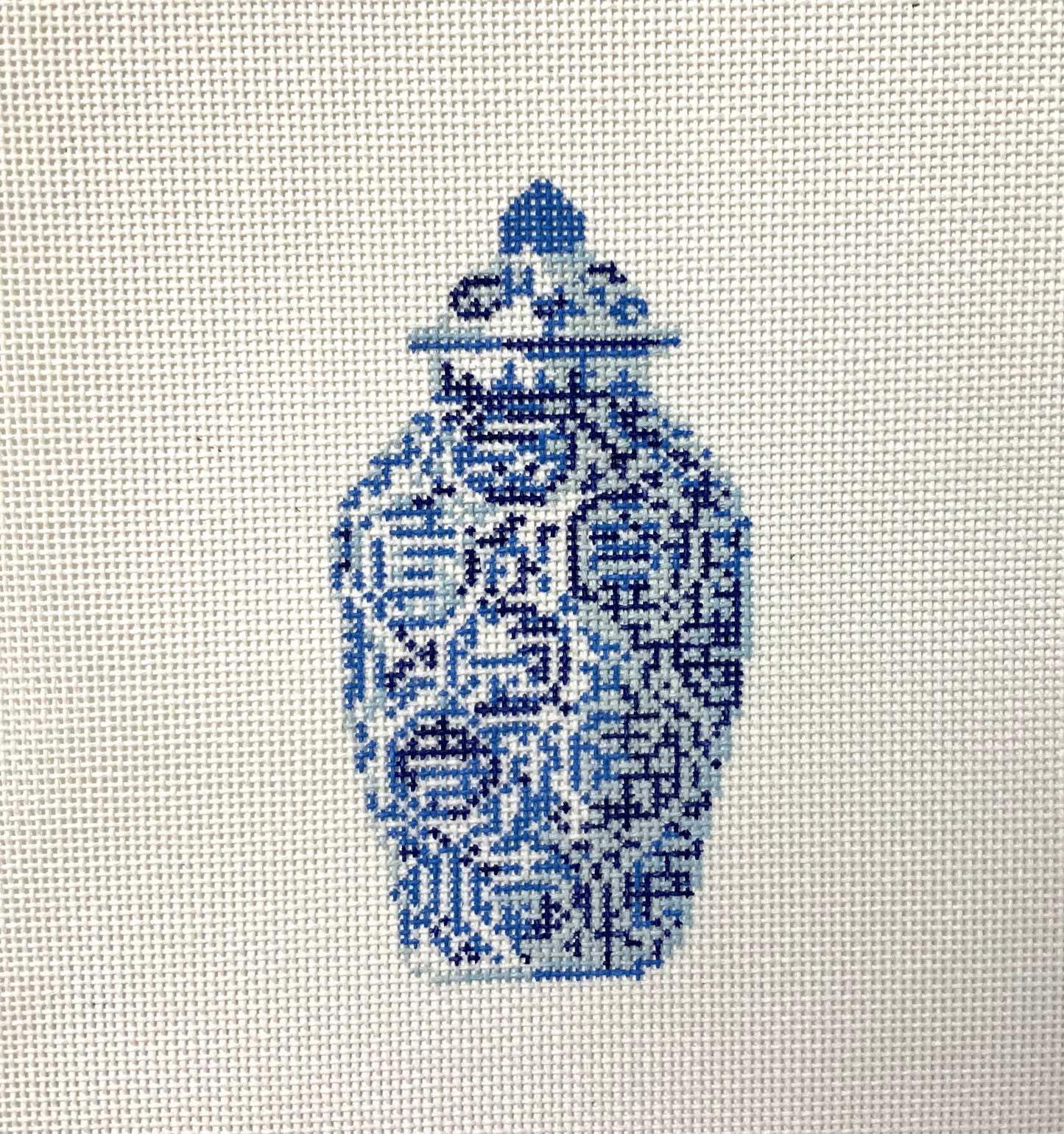 Haute Chinoiserie Blue Jar