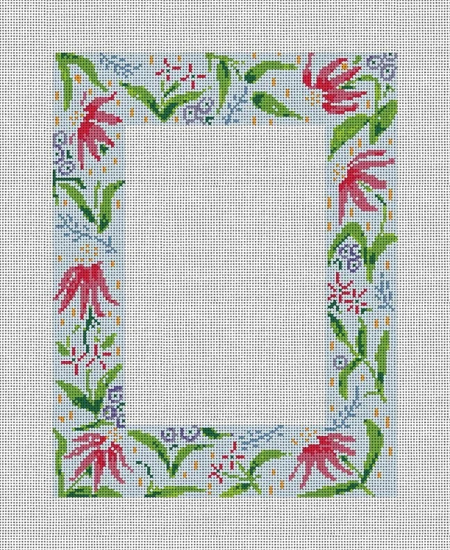 Pink Floral Frame