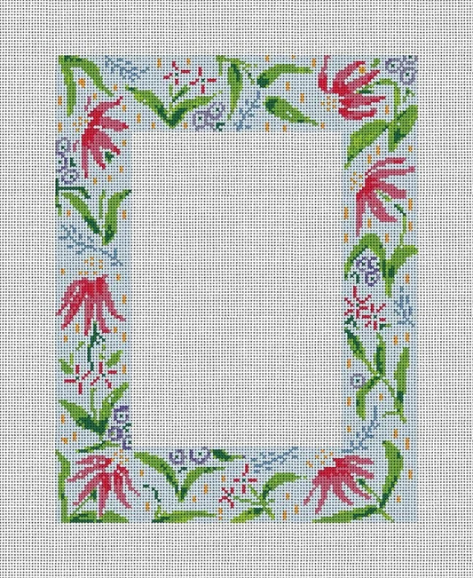 Pink Floral Frame