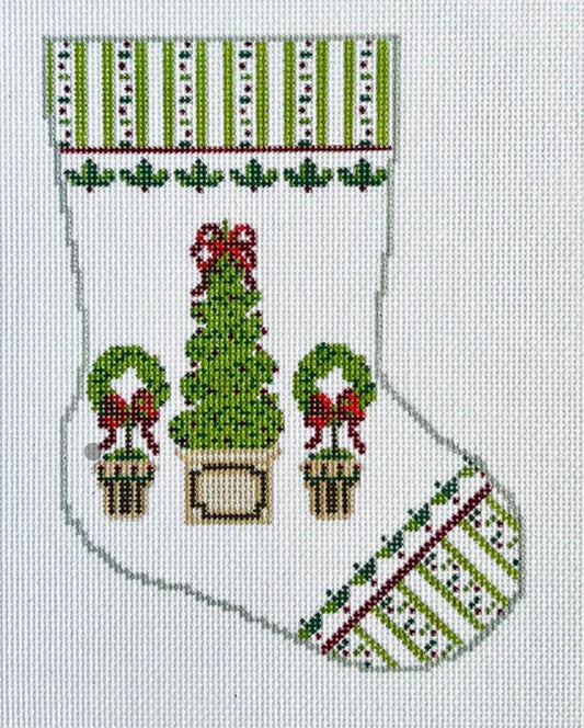 Boxwood Berry Ornament Sized Bauble Stocking