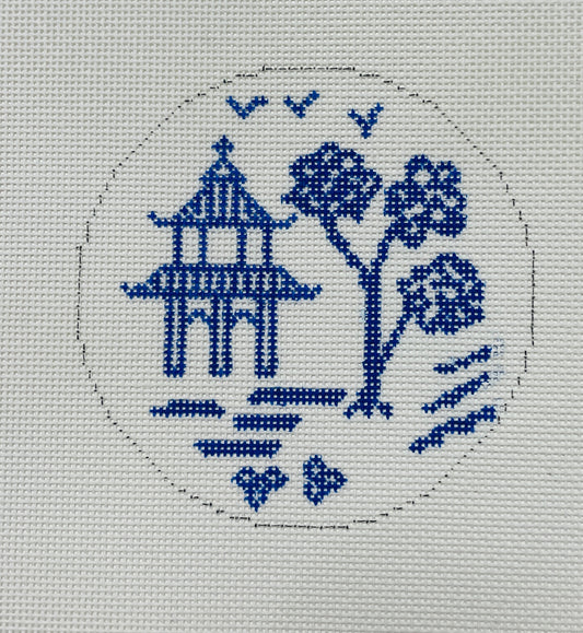 Blue/White Small Pagoda