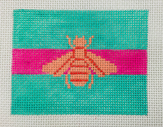 Bee Insert Turquoise/Pink