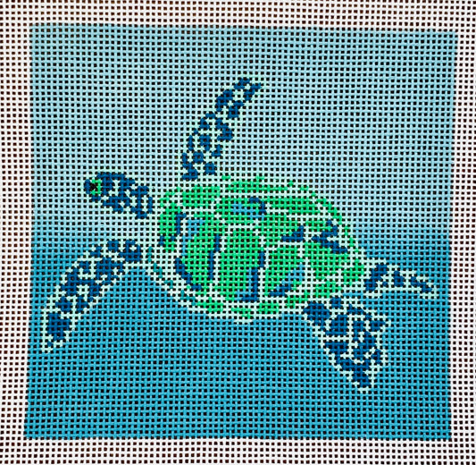 Sea Turtle 5” Square