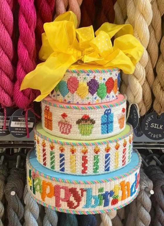 Birthday Cake Tiered with Stitch Guide
