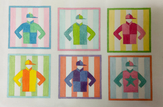 Coasters, Jockey Silks