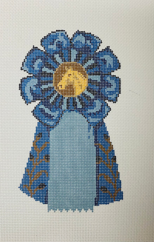 Rosette Ribbon - Blue