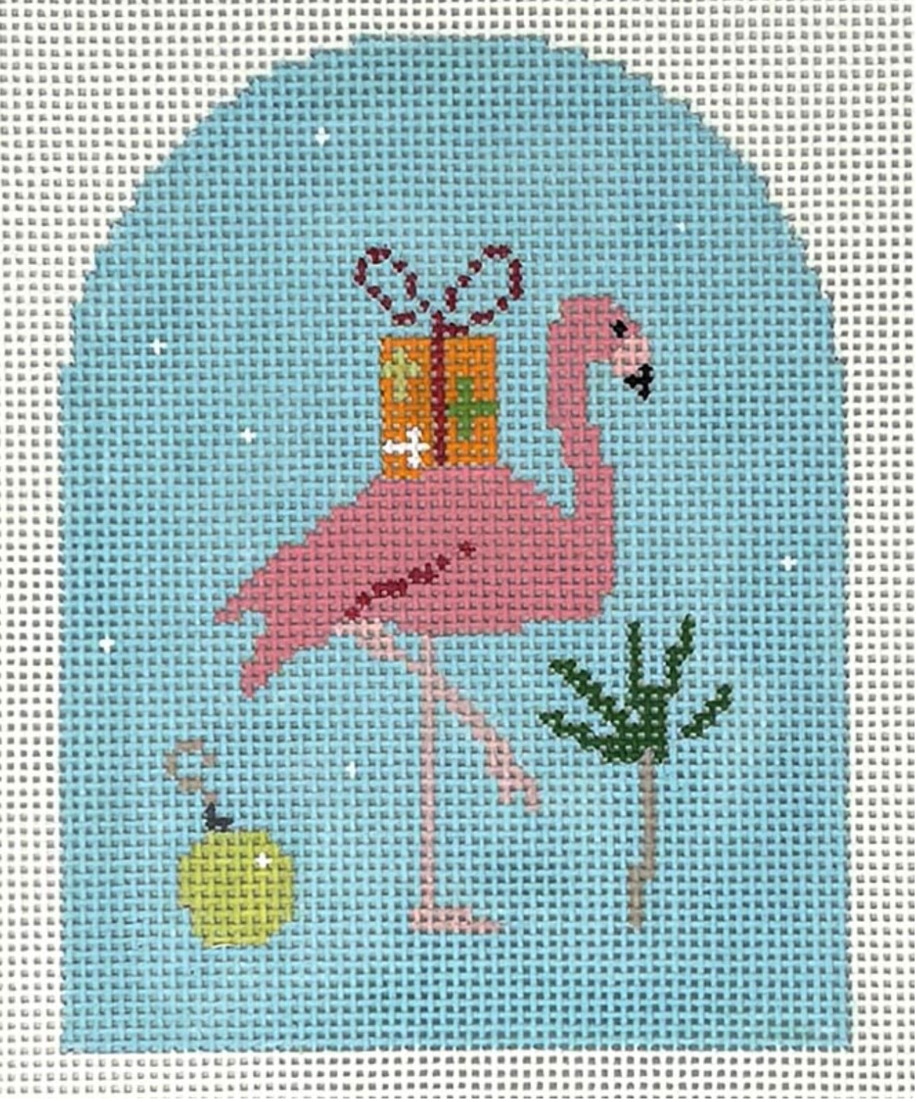 Flamingo Package on Back