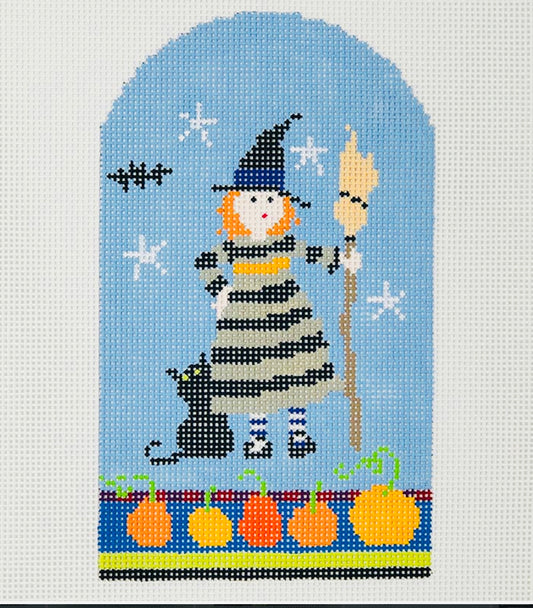 Witch with Broom