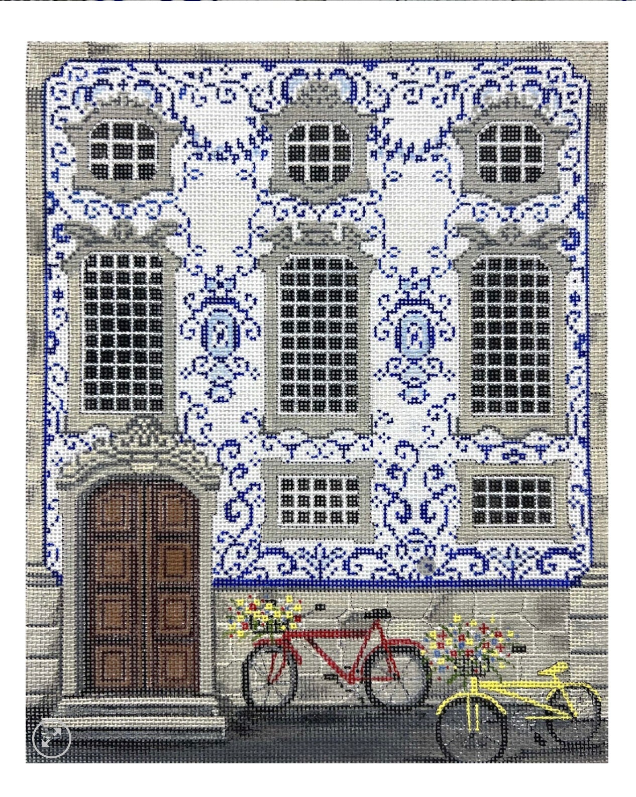 Portuguese Facade with Bikes