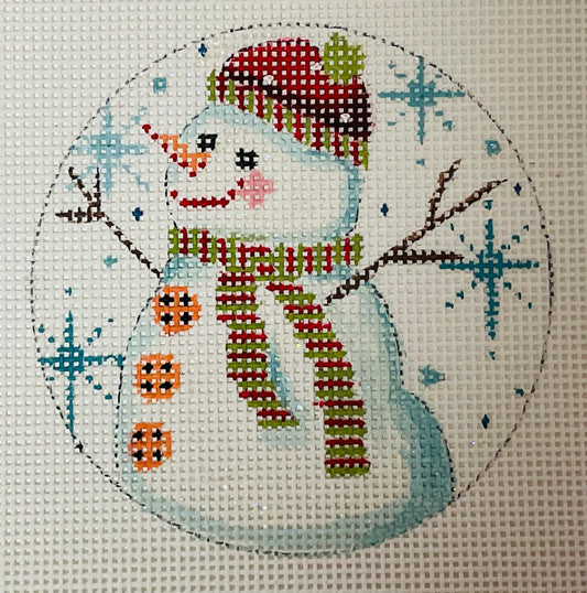 Snowman and Snowflakes