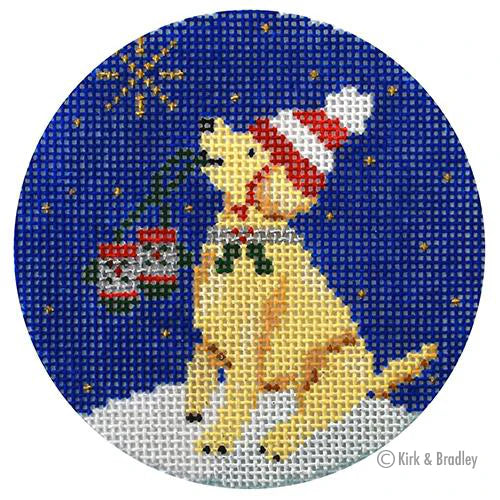 Midnight Labrador Round