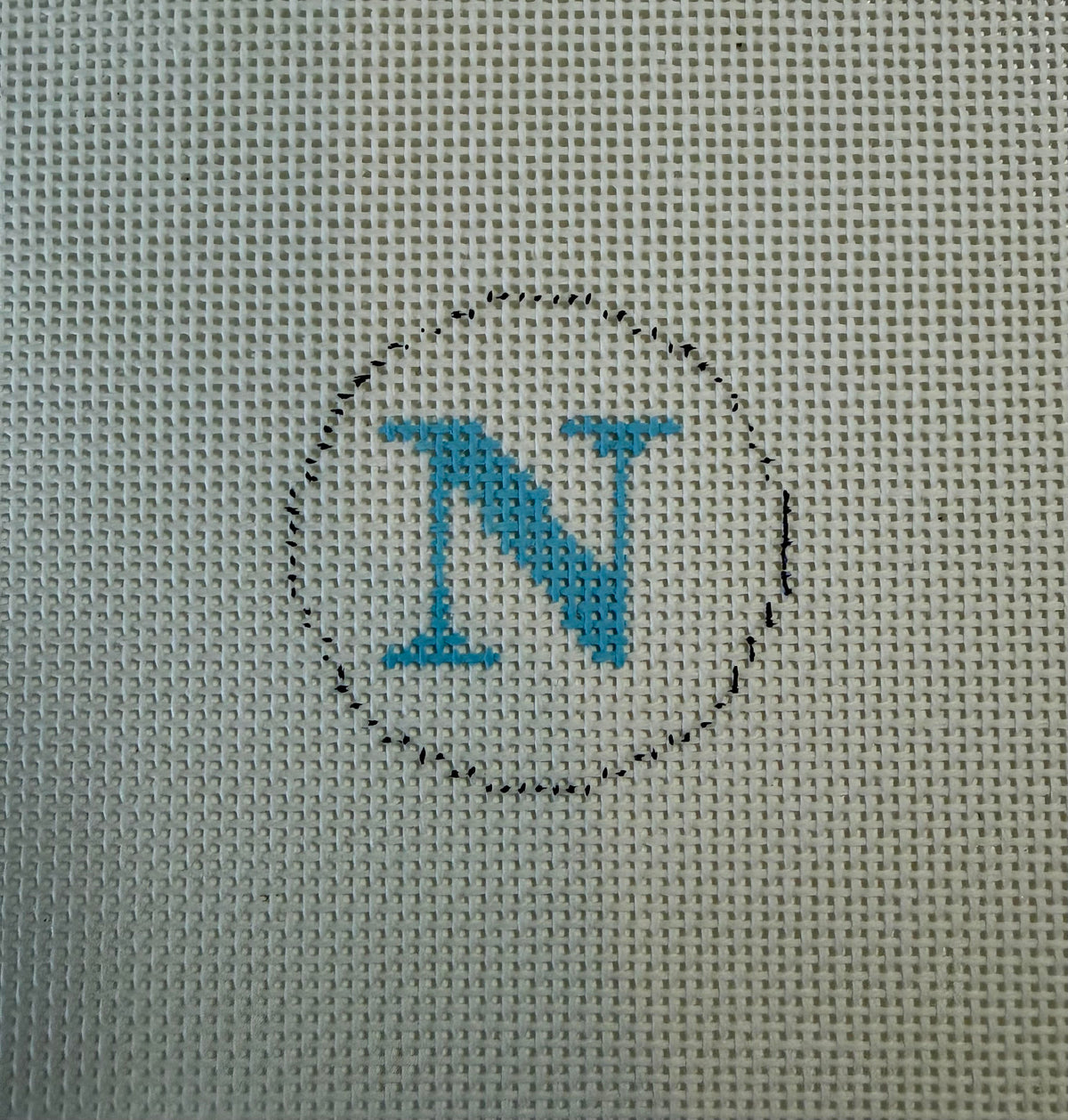 Key Fob Insert Initial N