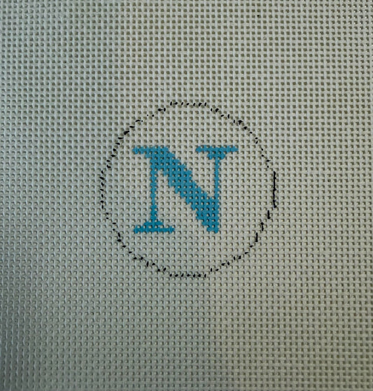 Key Fob Insert Initial N