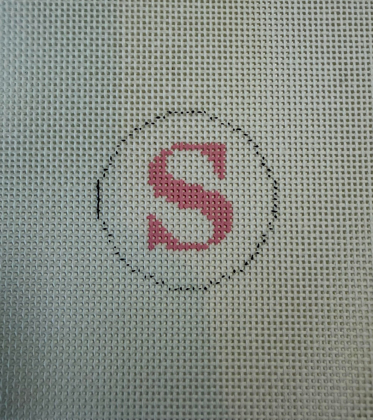 Key Fob Insert Initial S