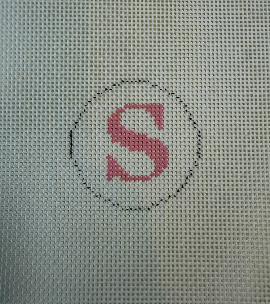Key Fob Insert Initial S