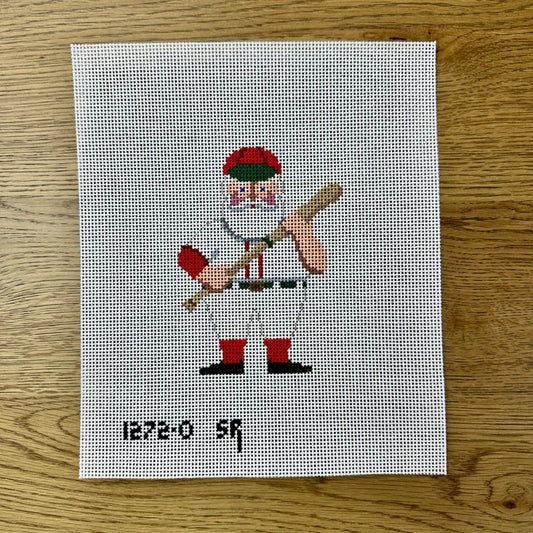 Baseball Santa