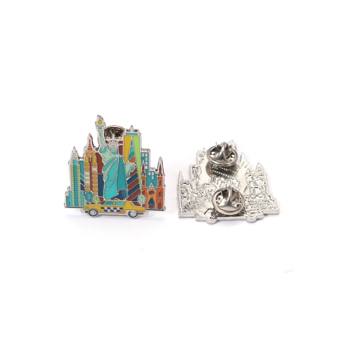 Enamel Pin - New York, USA EP013. Badge, Lapel Pin