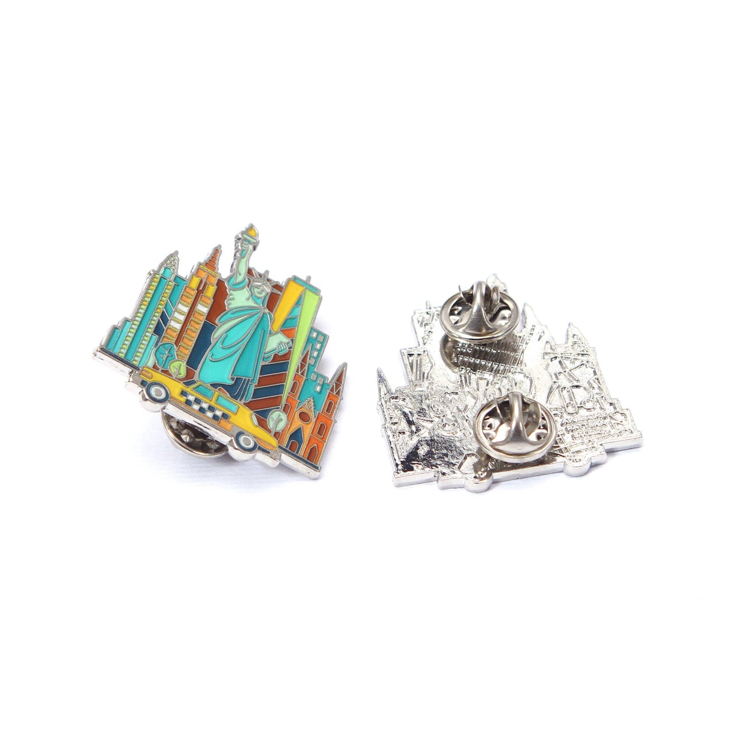 Enamel Pin - New York, USA EP013. Badge, Lapel Pin