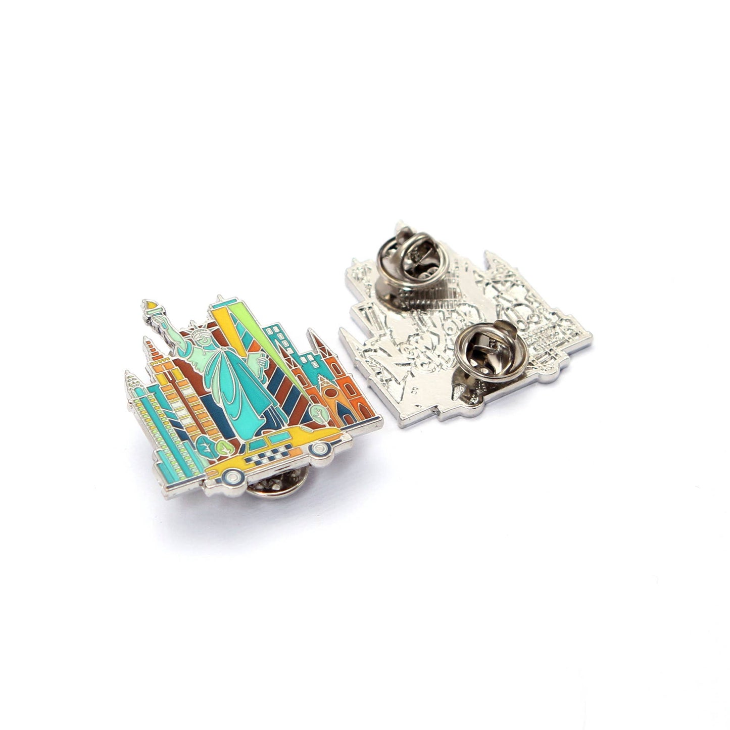 Enamel Pin - New York, USA EP013. Badge, Lapel Pin