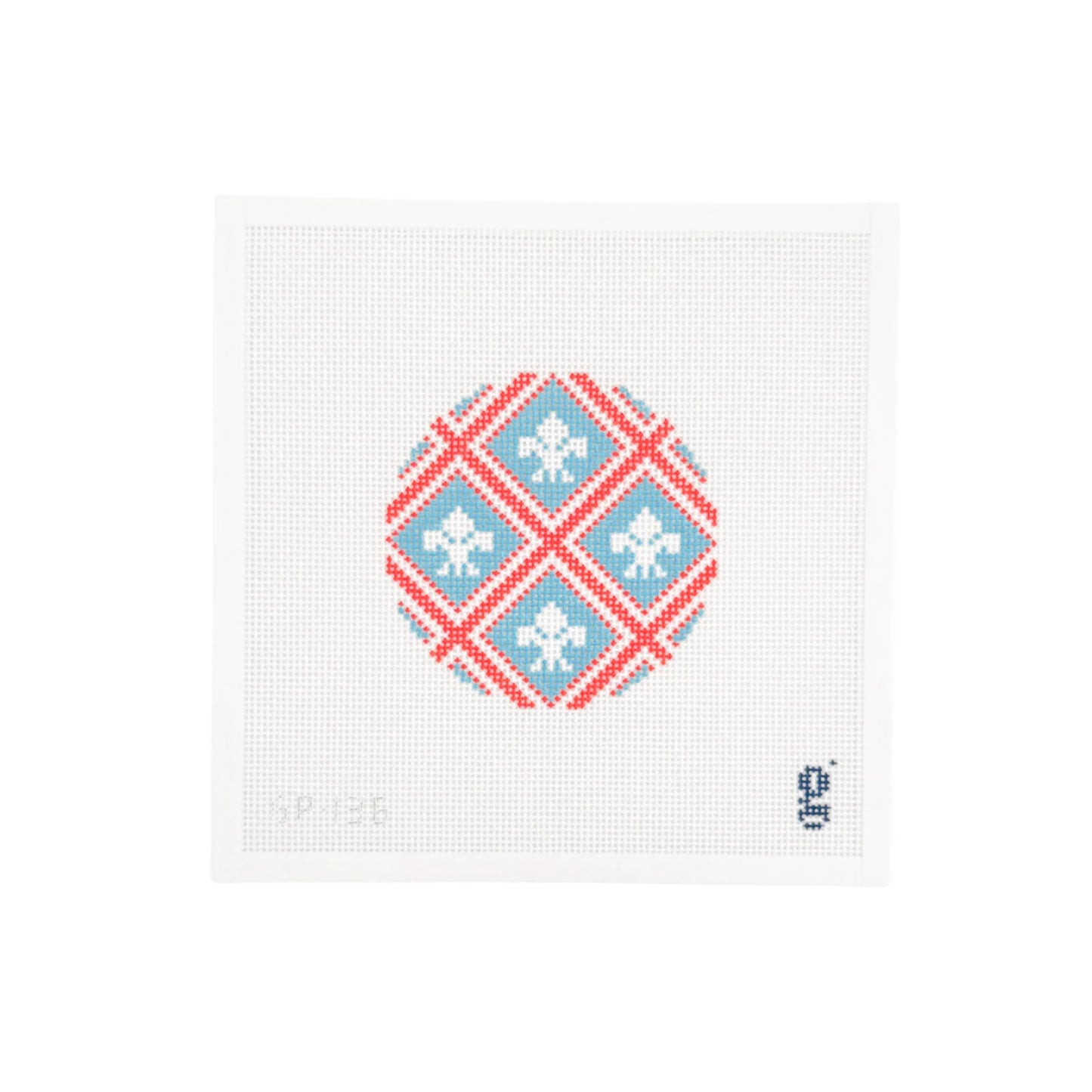 Fleur de Lis Round