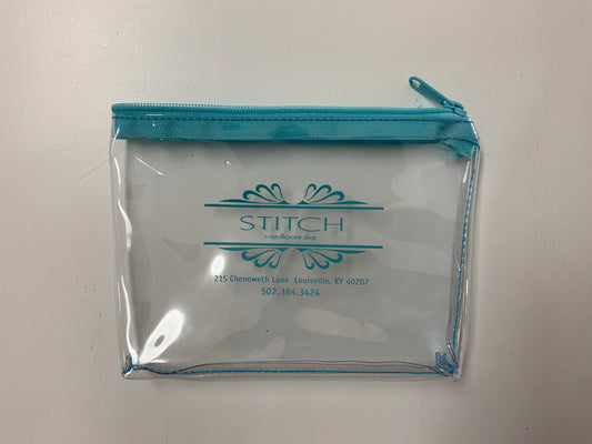 STITCH Clear Vinyl Bag 6” x 8”
