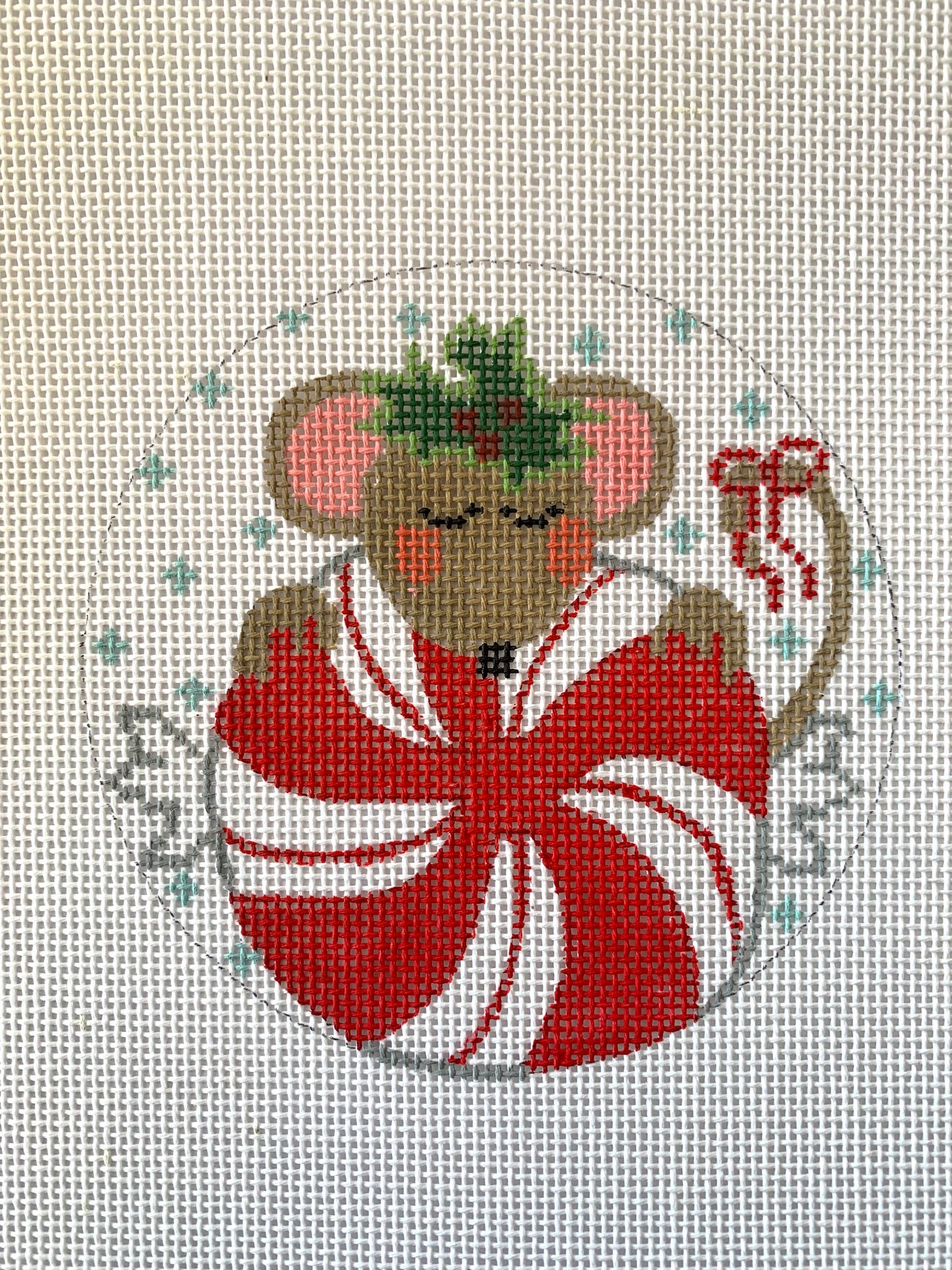 Peppermint Mouse Round