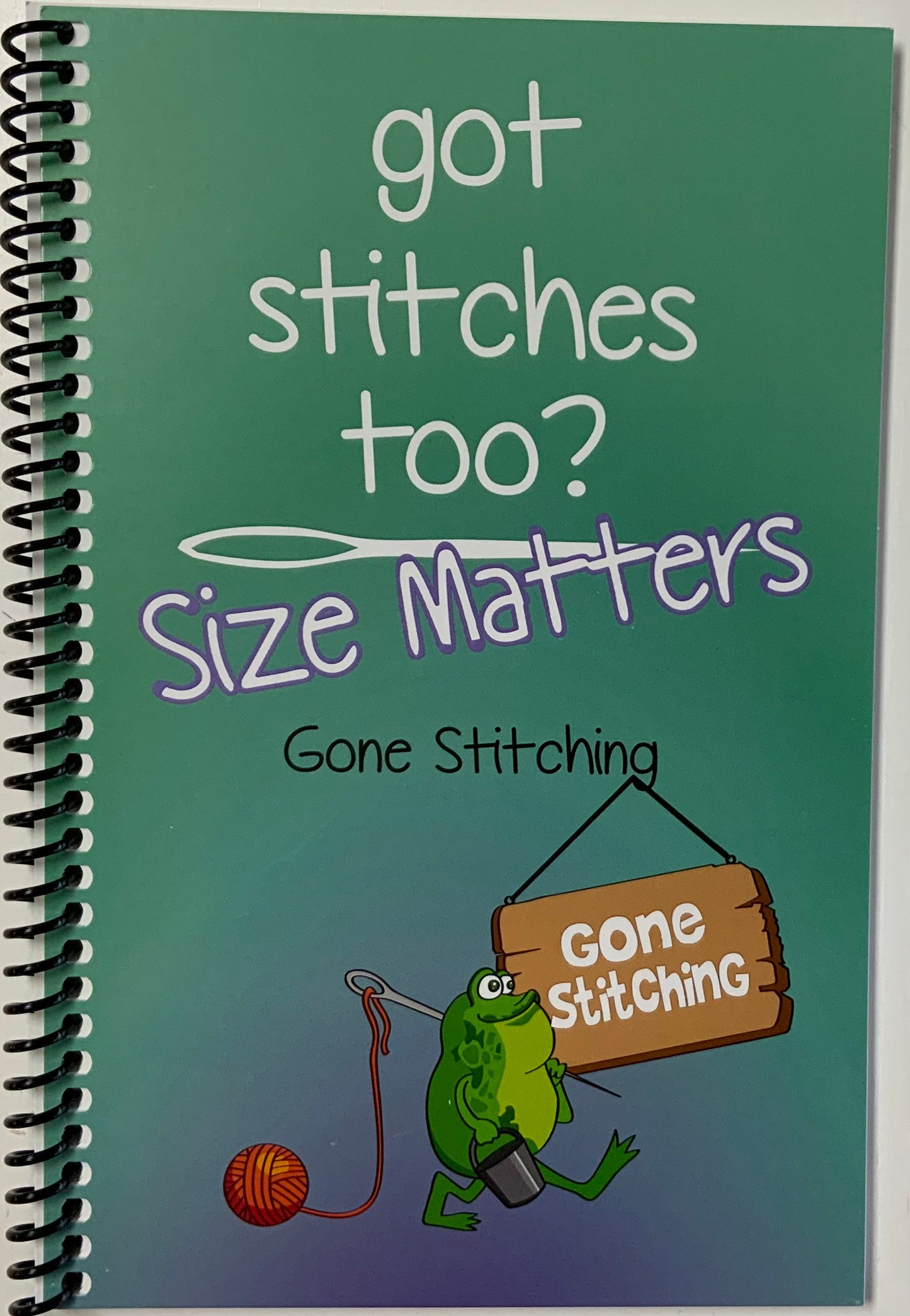 Book Got Stitches Too? Size Matters Gone Stitching