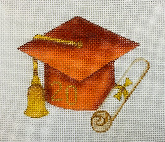 Graduation Cap Burnt Orange