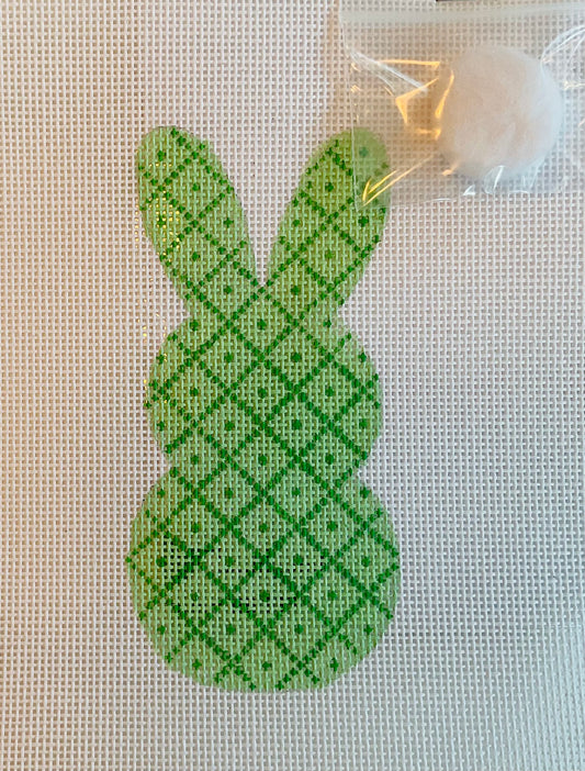 Bunny Tails Green with Stitch Guide