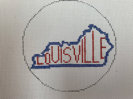 Round State of Kentucky Outline “Louisville”
