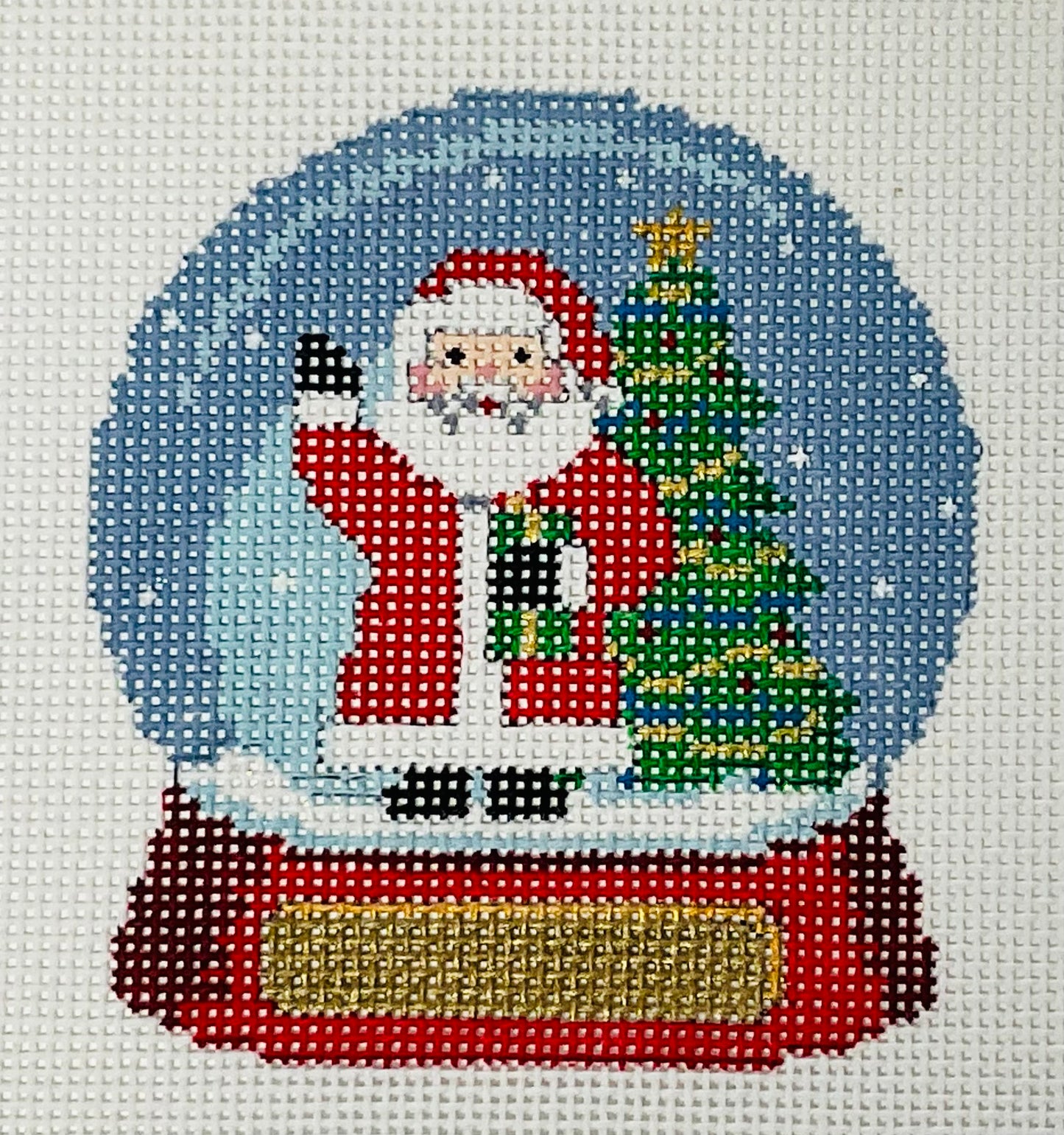 Snow Globe Santa