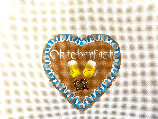 Oktoberfest Gingerbread Heart