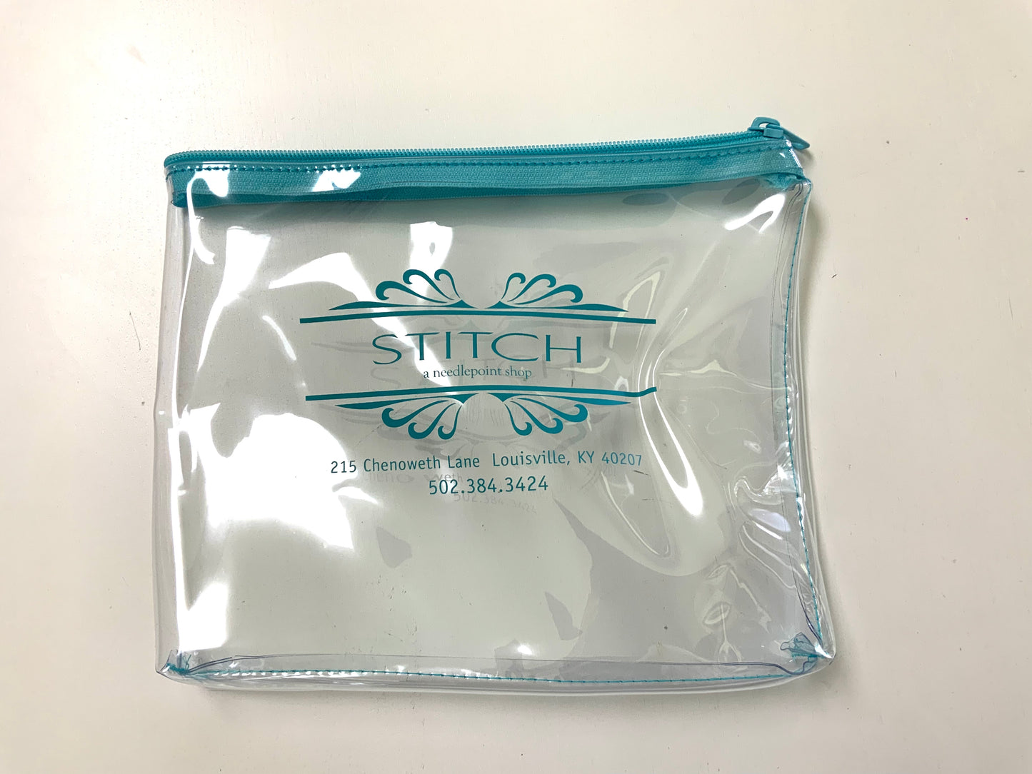 STITCH-Clear Vinyl Bag 8” x 10”
