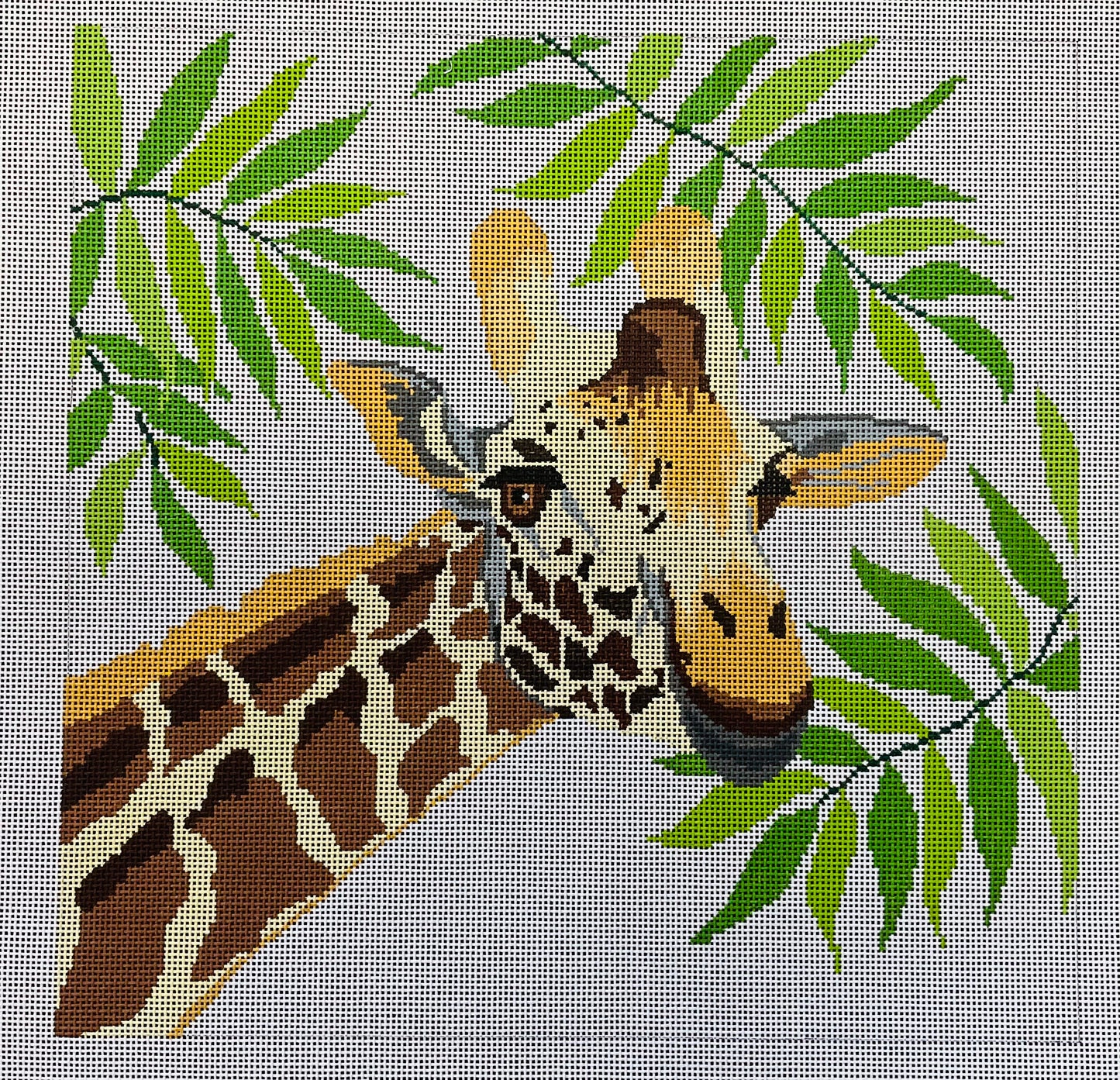 Giraffe and Ferns