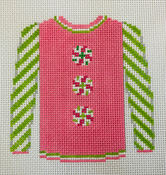 Sweater Pink/Green Candy