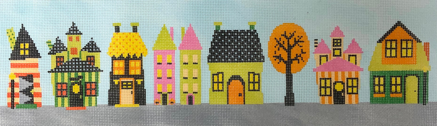 Halloween Row Houses