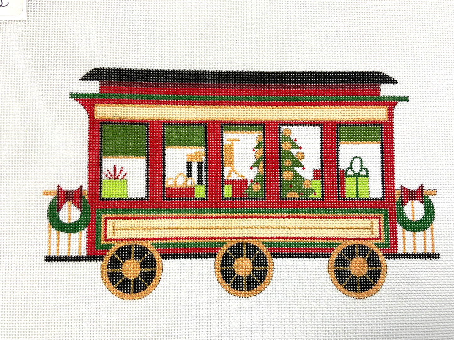 Train Series Passenger Car with Presents
